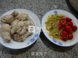 Pickled Pepper Chicken Wing Root recipe