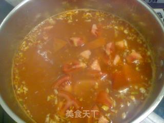 【heinz Tomato Sauce】sour and Spicy Tomato Egg Noodles recipe