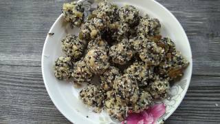 Black Sesame Nut Gnocchi recipe