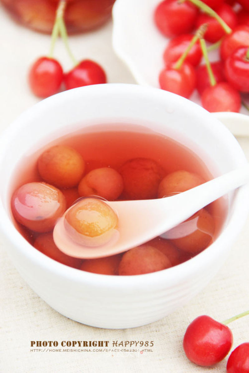 Store A Can of No-additive Canned Food that Babies Love-canned Cherries recipe