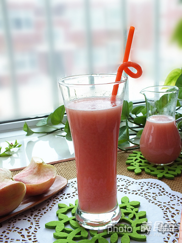 Freshly Squeezed Peach Juice recipe