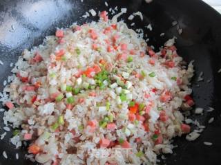 Fried Rice with Sauerkraut and Minced Pork recipe