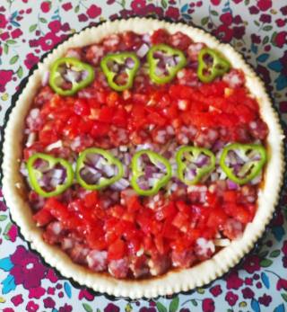 Colorful Pizza recipe