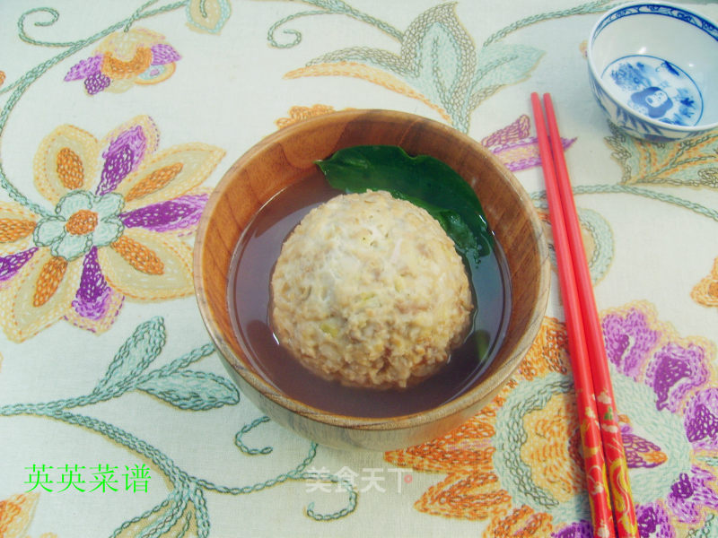 Stewed Lotus Root Lion Head recipe