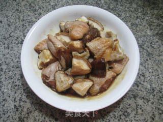 Steamed Middle Wings with Shiitake Mushrooms recipe