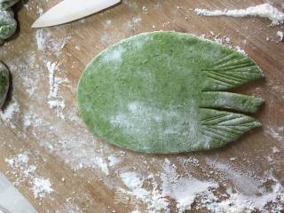 Spinach Mashed Buns recipe