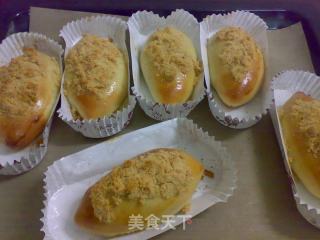 Chinese Method: Thousand Island Sauce Pork Floss Bun recipe