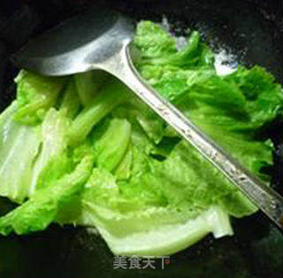 Sweet Not Spicy Stir-fried Lettuce recipe