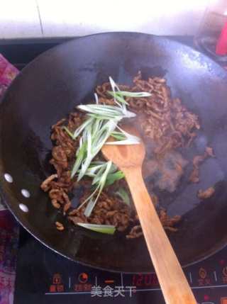 Braised Noodles with Shredded Pork recipe