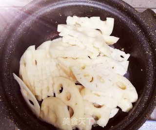 Mei Cai Bamboo Shoots Lotus Root recipe