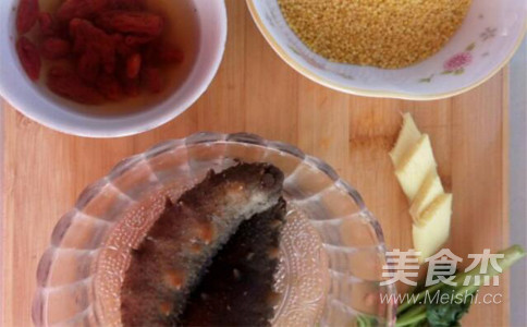 Sea Cucumber Millet Congee recipe