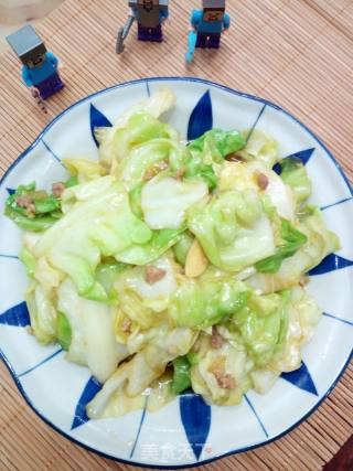 Shredded Cabbage with Minced Meat recipe
