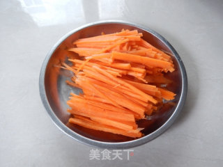 Carrot Beef Fried Noodles recipe