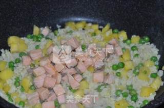 Salmon Fried Rice recipe