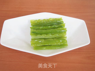 Bitter Gourd with Spicy Sauce recipe