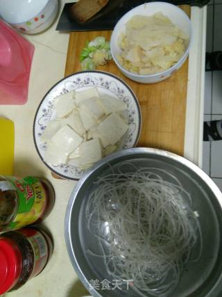 Jade White Jade Soup (sauerkraut Tofu Soup) recipe