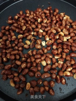 Crispy Peanuts (less Oil Version) recipe