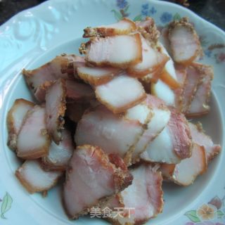 Stir-fried Bacon with Salted Beans recipe