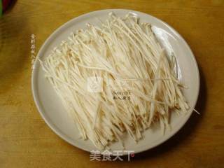 Chopped Pepper Enoki Mushroom recipe