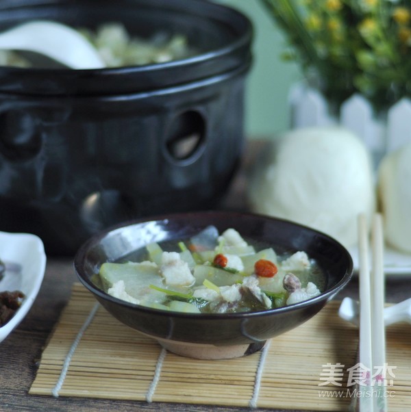 Winter Melon, Wolfberry and Lamb Soup recipe