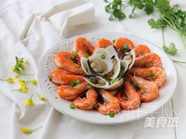 Steamed White Shrimp with Shrimp recipe