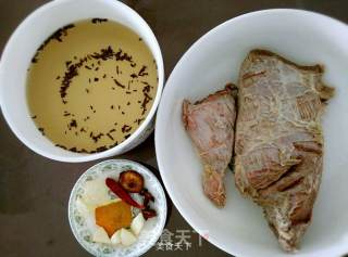 Stewed Beef Brisket with Private Tea and Fruit Flavor recipe