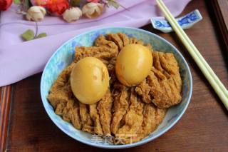Vegetarian Pork Skin Boiled Egg recipe