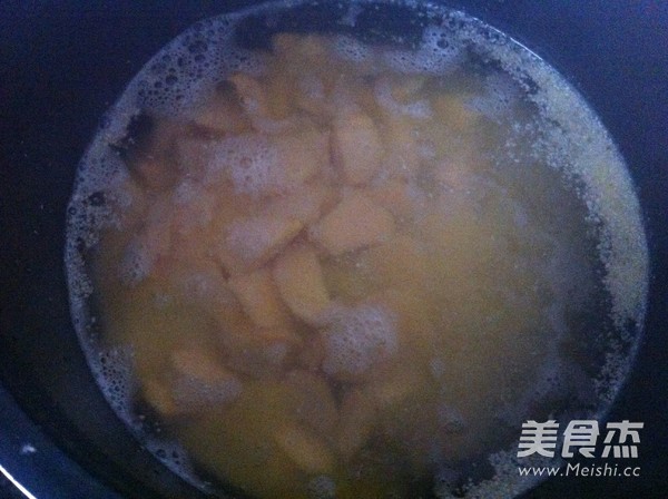 Corn and Sweet Potato Porridge recipe