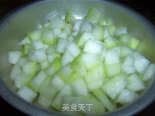 Sea Rice Egg Flower Winter Melon Purée recipe