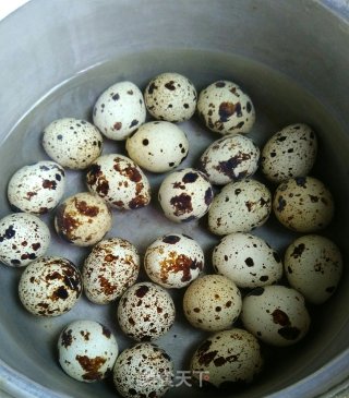Boiled Quail Eggs recipe