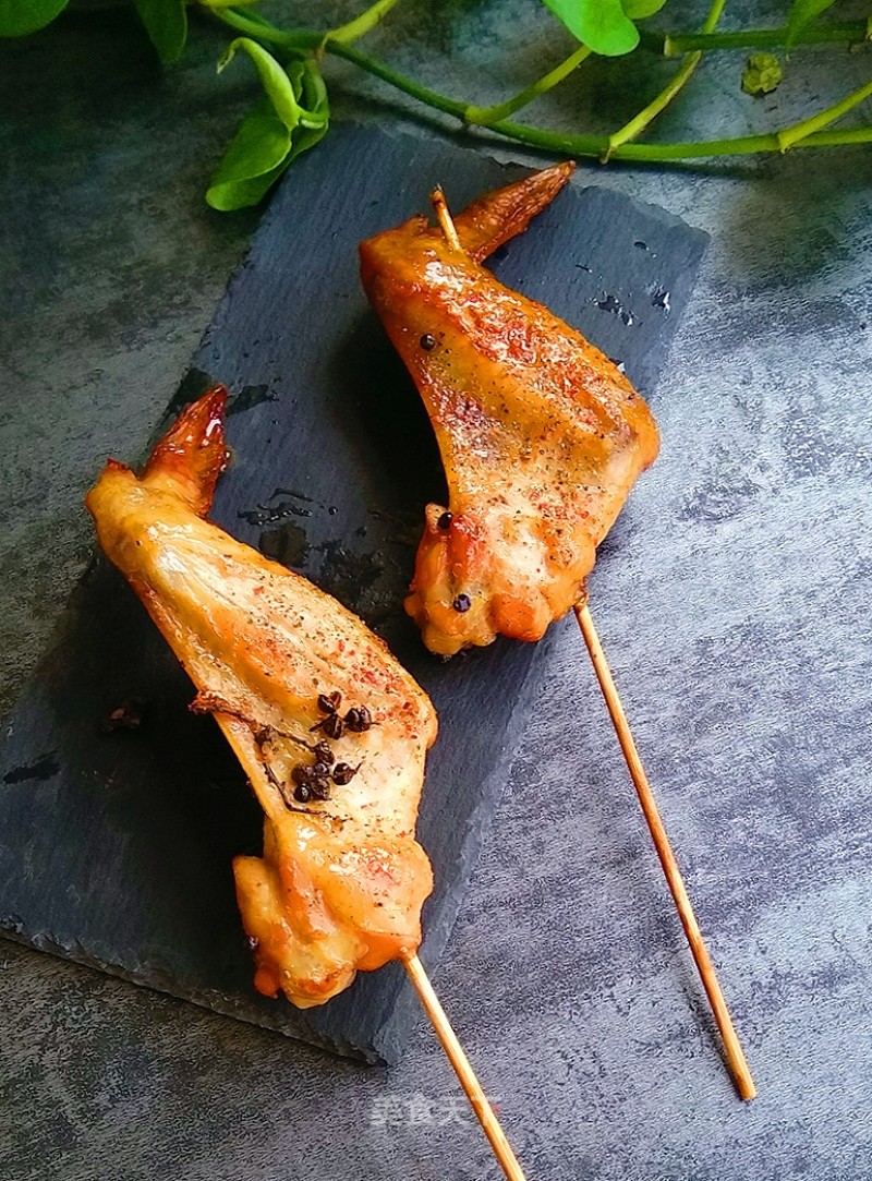 Grilled Chicken Wings with Rattan Pepper Flavor recipe