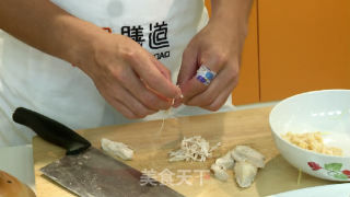 Congee with Scallops and Shredded Chicken recipe