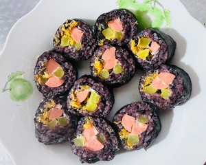 Super Simple Breakfast Rice Ball ➕ Sushi recipe