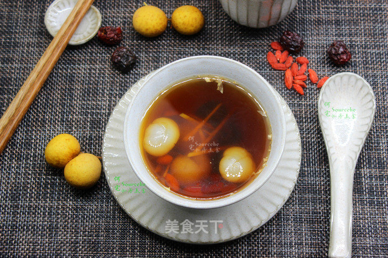 Wolfberry Longan Brown Sugar Tea recipe