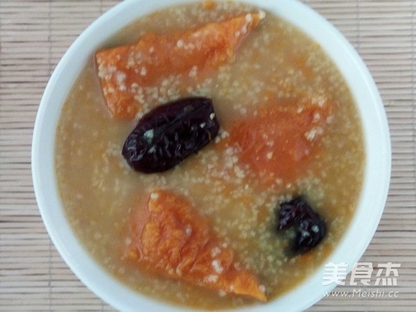 Jujube Pumpkin Mixed Grain Porridge recipe