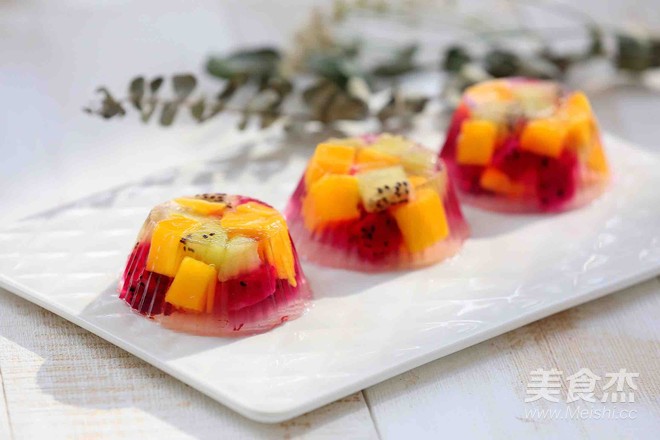 Colorful Fruit Jelly recipe