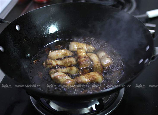 Braised Pork with Red Da Hong Da Zi Hong recipe