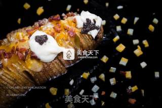 Baked Potato with Black Truffle recipe