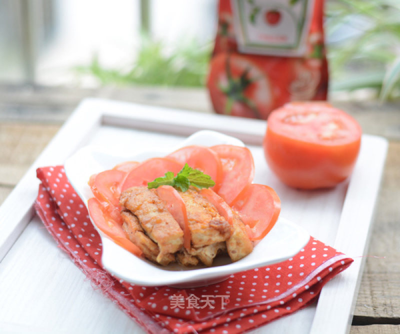 Sweet and Sour Sweet Tomato Sauce Flavor---boiled Tomato Tofu recipe