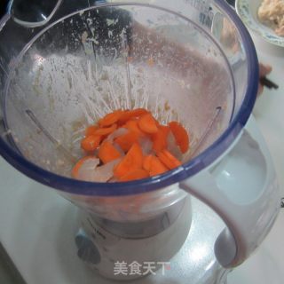 Carrot Fish Dumplings recipe