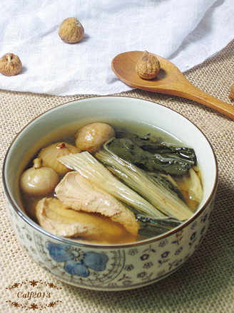 Cabbage Dried Fig Meat Soup