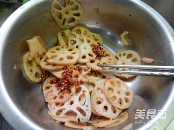 Cold Lotus Root Slices recipe