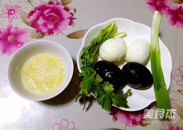 Garlic Double Egg Platter recipe
