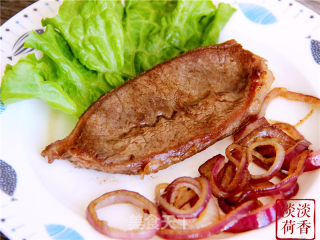 Onion Steak Breakfast recipe