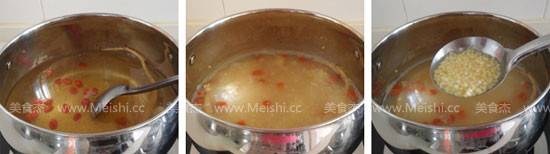 Chinese Wolfberry Ginseng Millet Porridge recipe