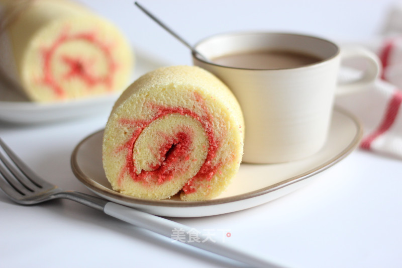 Red Velvet Mini Whirlwind Cake Roll recipe