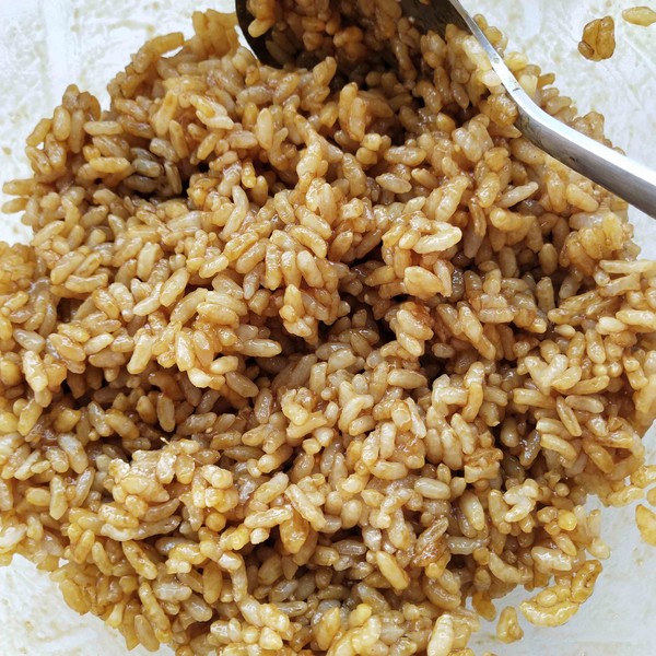 Soy Sauce Fried Rice recipe