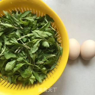 #春食野菜香# Fried Eggs with Wolfberry Head recipe