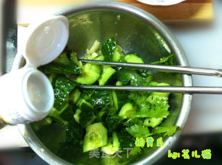 Garlic Cucumber recipe