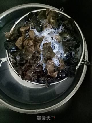 Fungus Vermicelli with Cold Dressing recipe